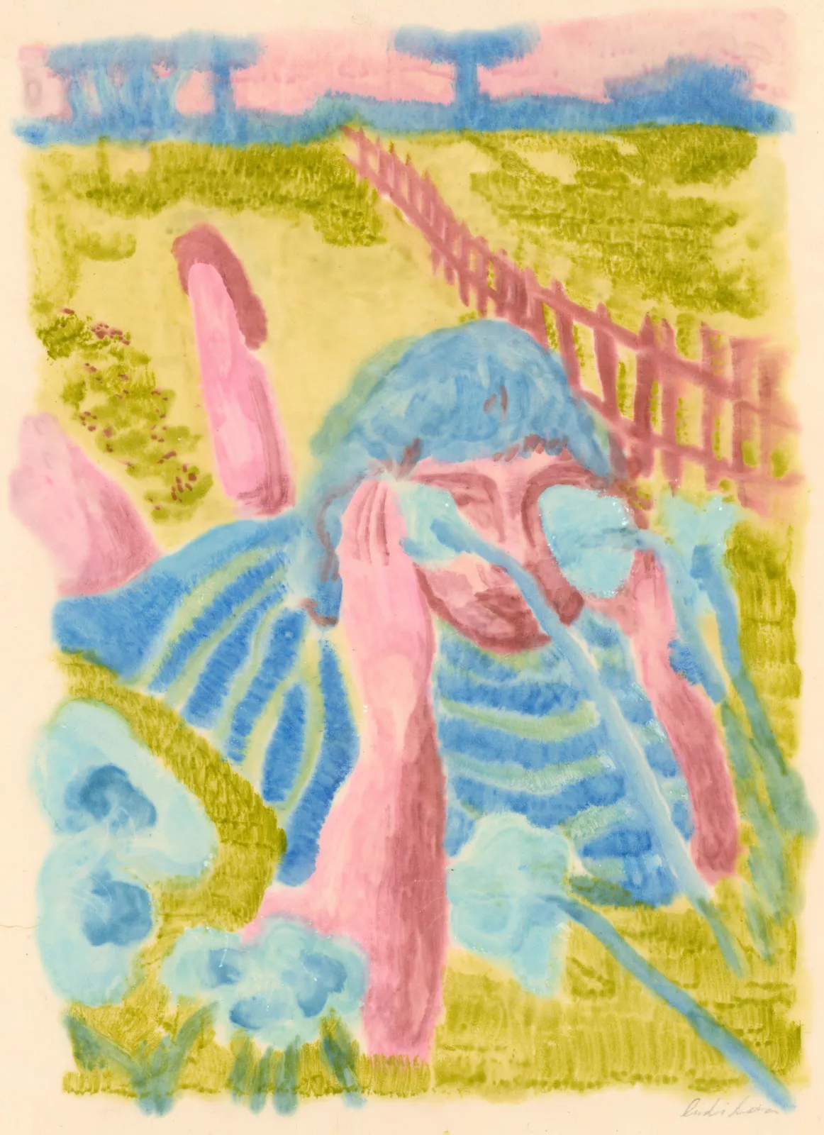 Ludi Leiva, Blue Daffodils, 2025