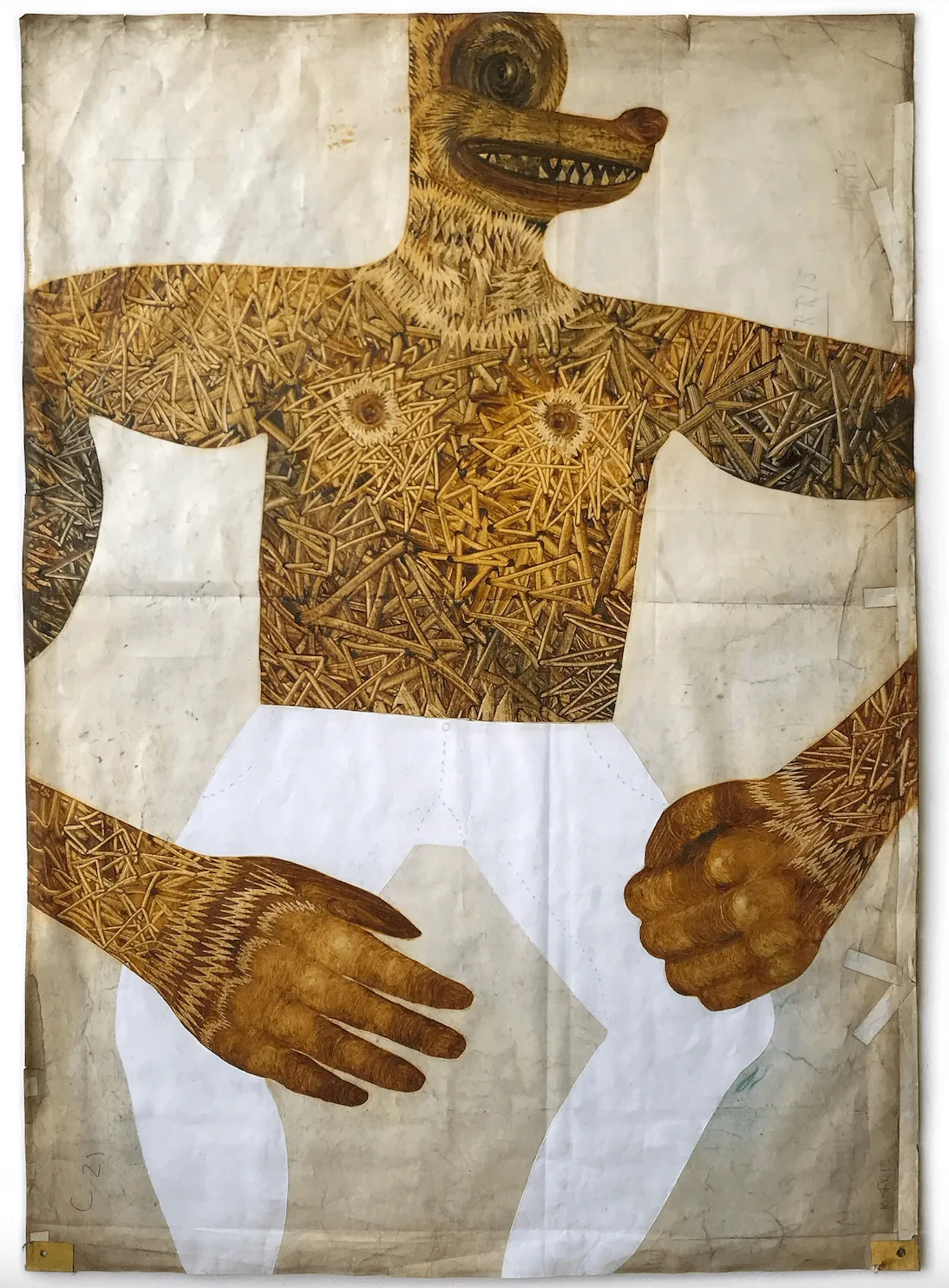 Stewart Swan, Long Johns Lycanthrope fig 1, 2021