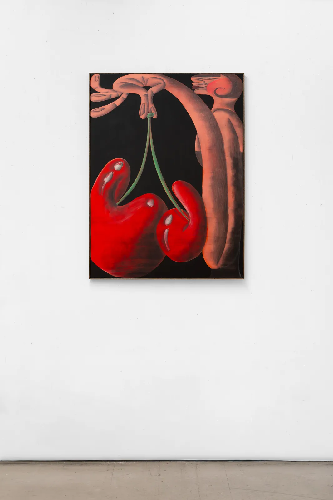 Kevin Sabo, Girl with Two Cherries, 2026