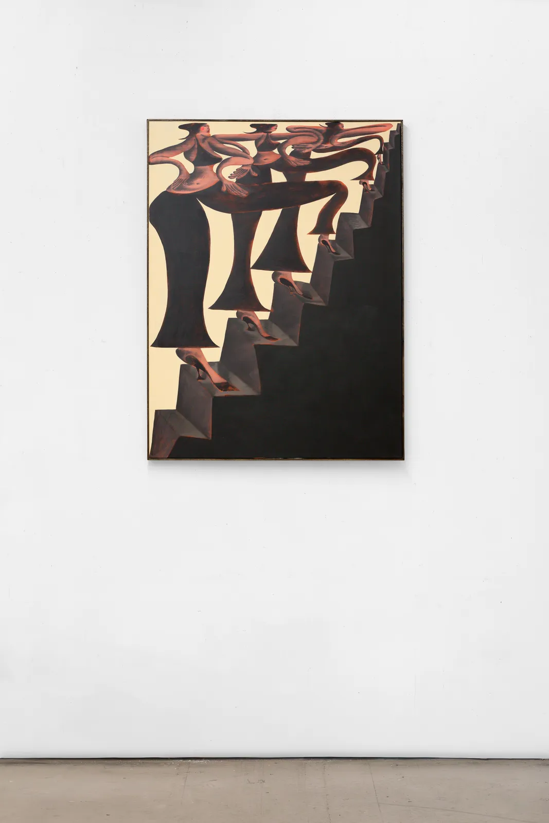 Kevin Sabo, Girls Up the Staircase, 2026