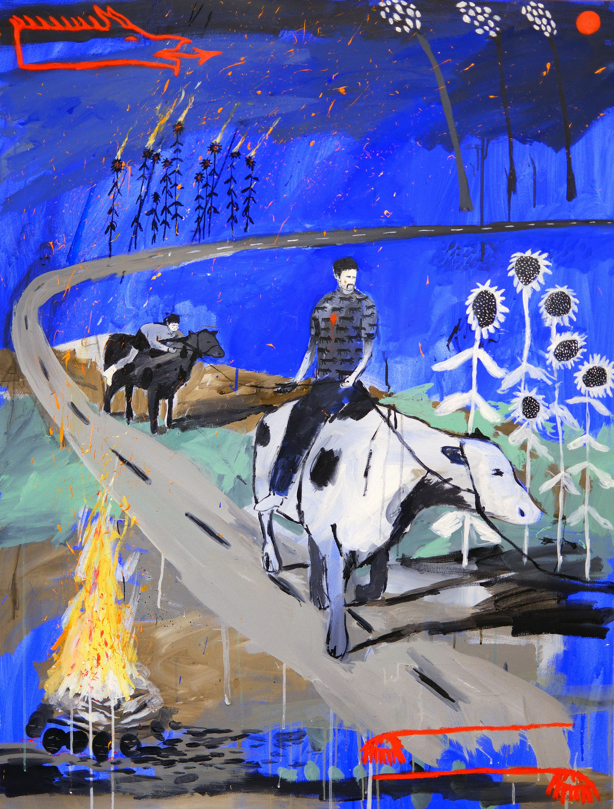 Billy Bagilhole, Cracked Ash and Brittle Grounds, 2024