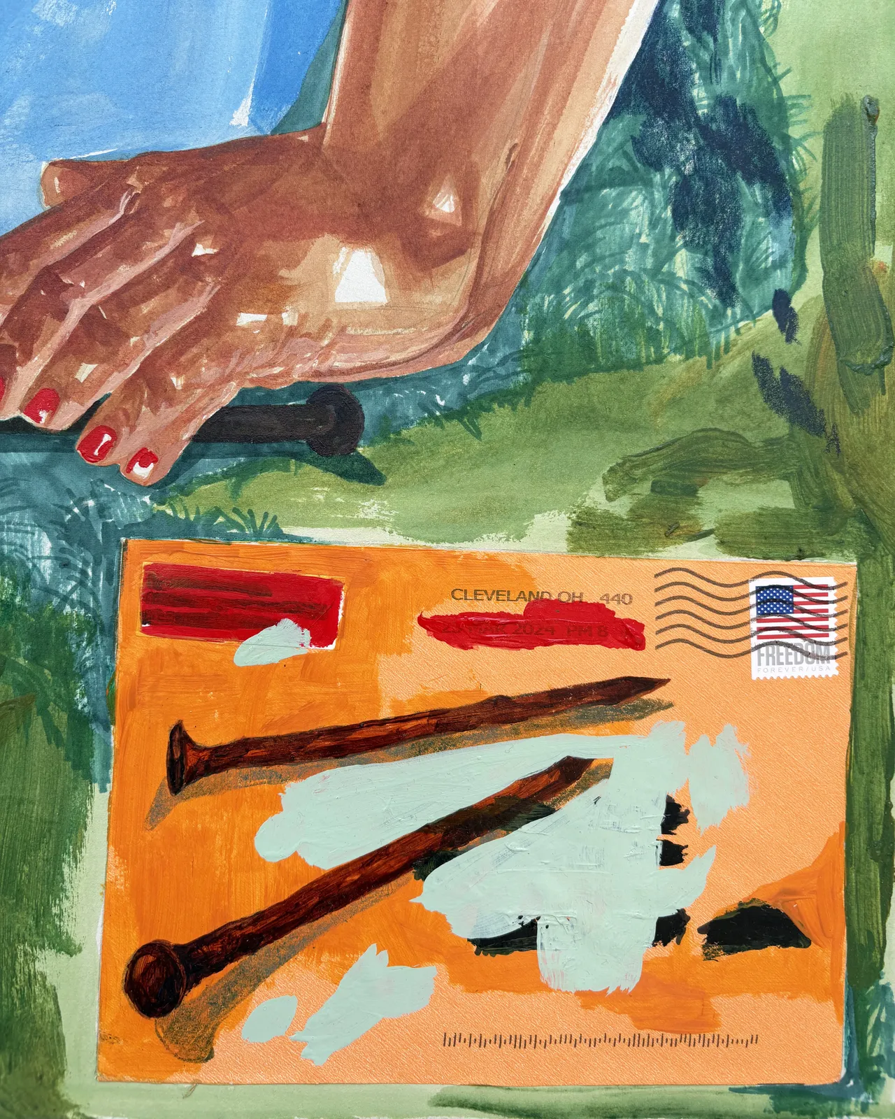 Alexandria Couch, Nailed Here To The Ground: Far Off Against The Sky, 2025