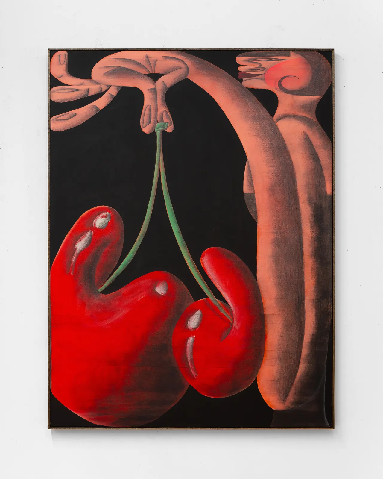 Kevin Sabo, Girl with Two Cherries, 2026