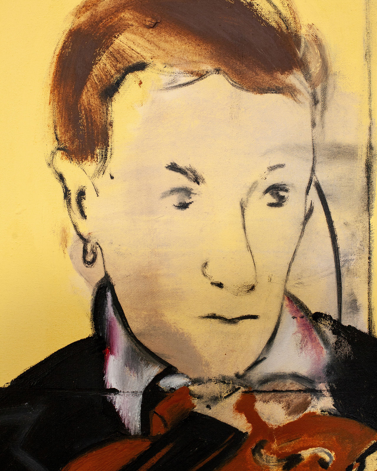 Peter Doyle, The Fiddle Player, 2025