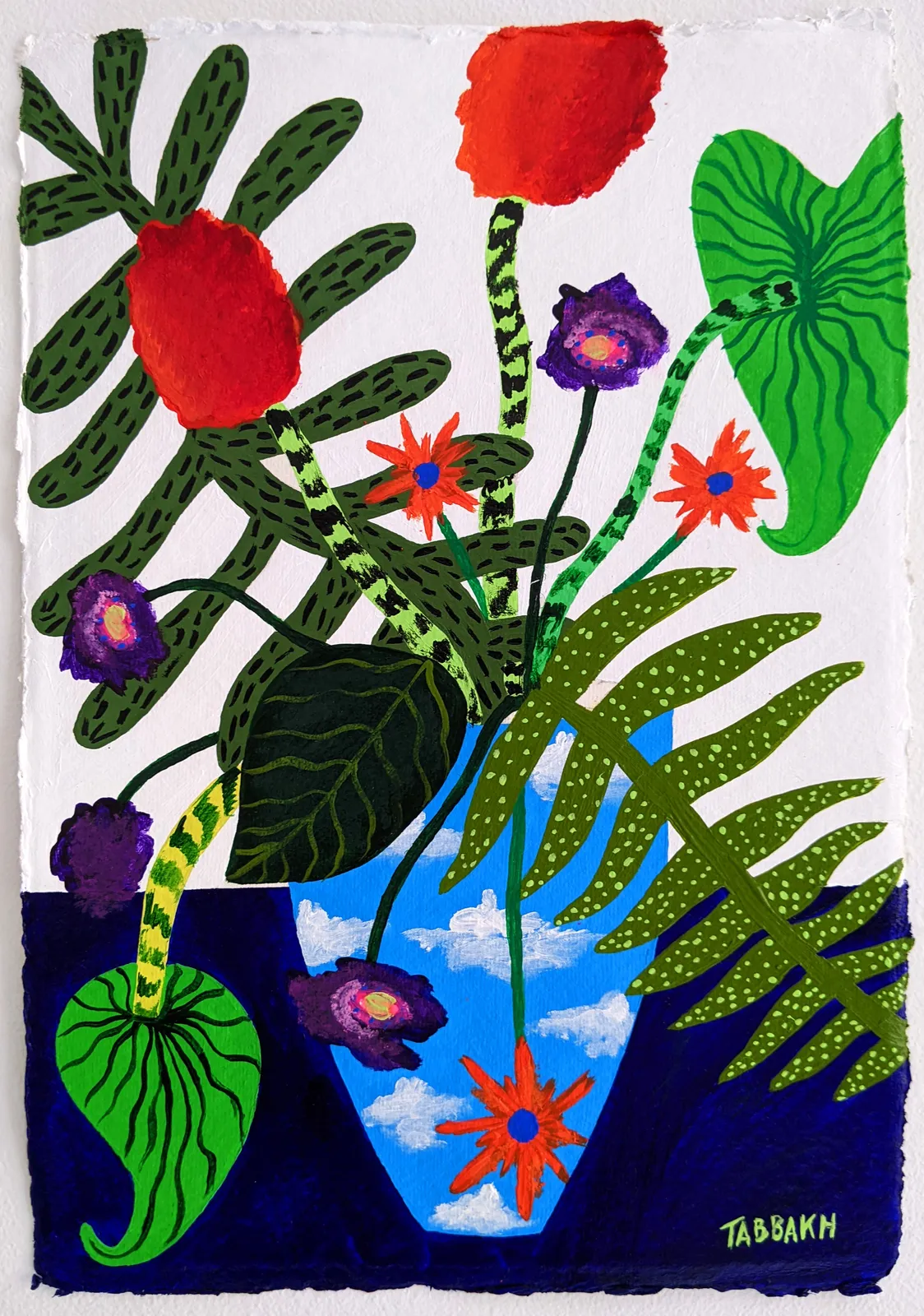 Cathy Tabbakh, Crazy Bouquet, 2022