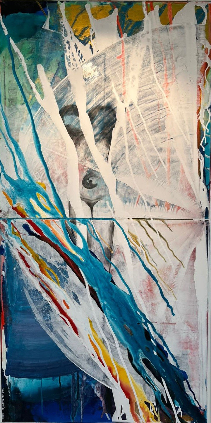 Marina Olympios, Where heaven is pouring down on to earth