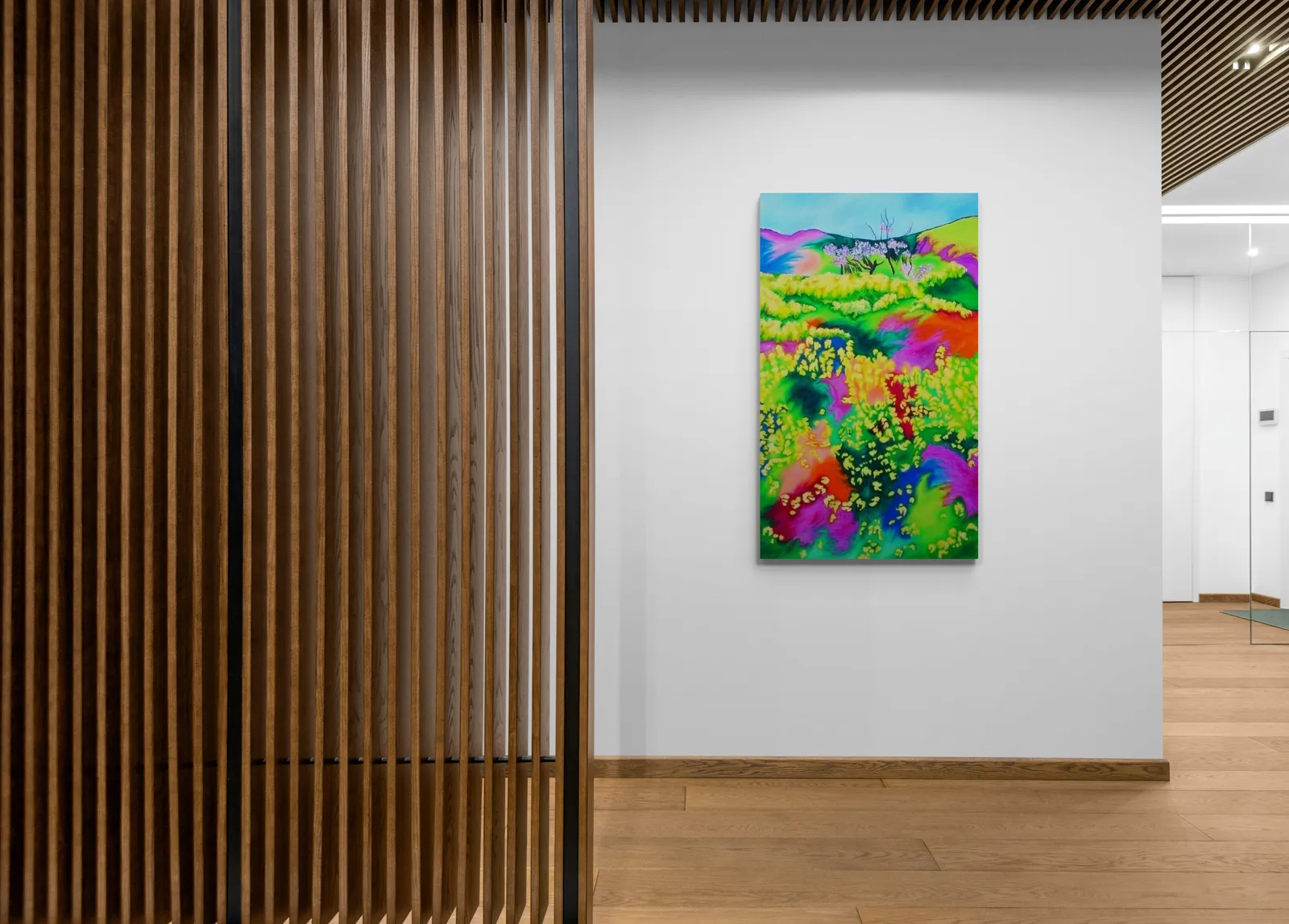 Georgia Michaelides Saad, Lumimous Fields of Silence , 2005