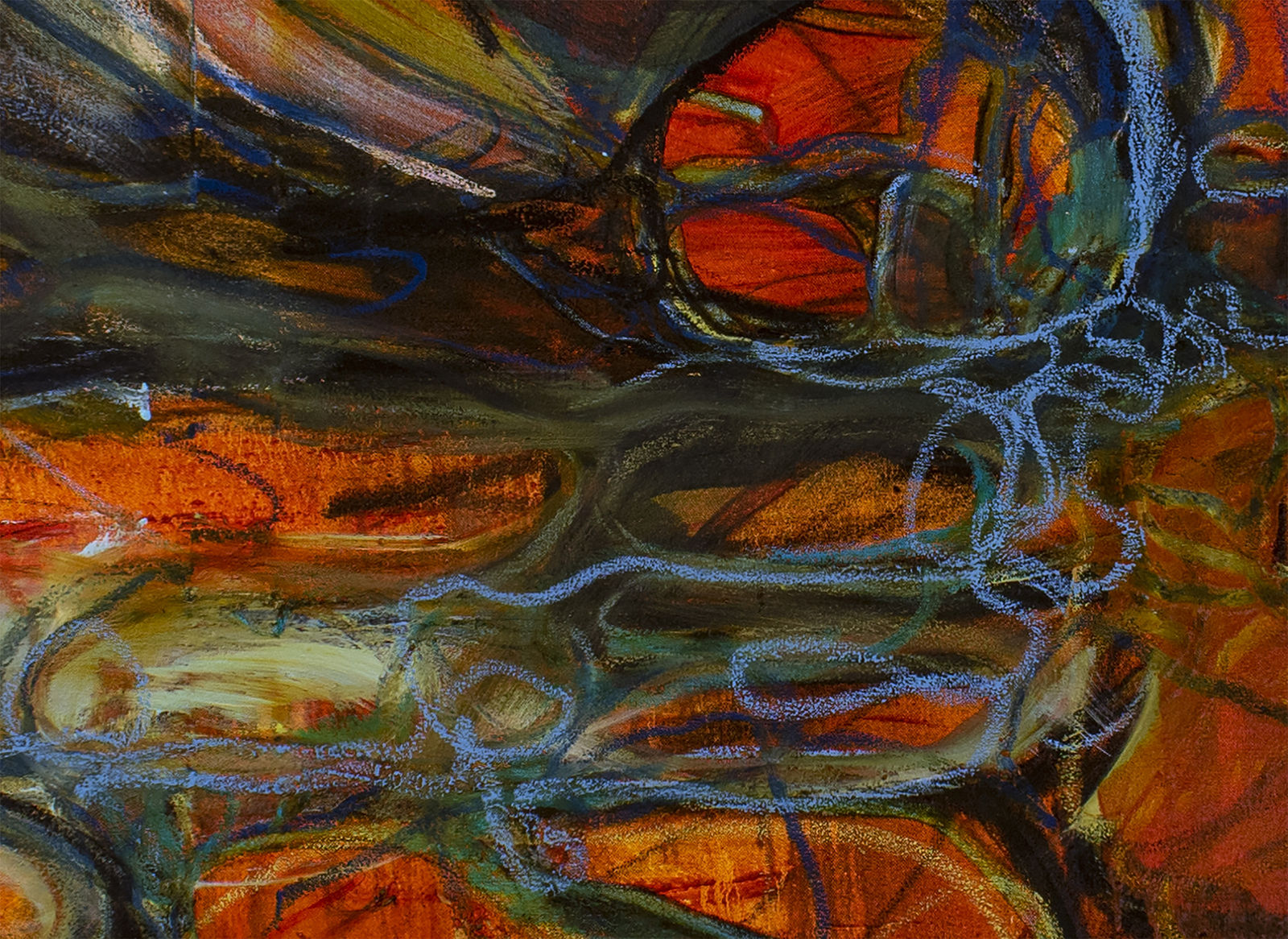 Kate Howe, If my eyes left grooves in the cleft of your rupture they would look like this (From Love Letters Across 172 Years with JWM Turner), 2021