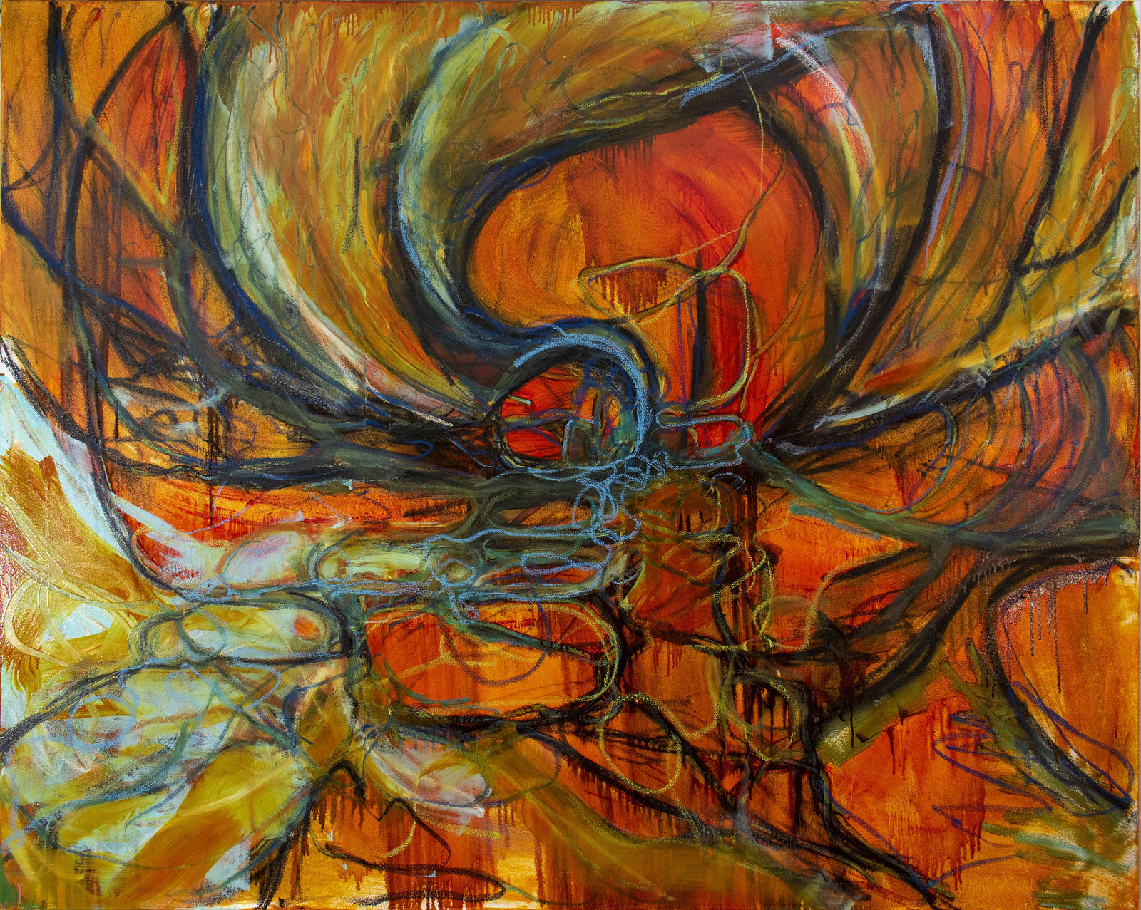 Kate Howe, If my eyes left grooves in the cleft of your rupture they would look like this (From Love Letters Across 172 Years with JWM Turner), 2021