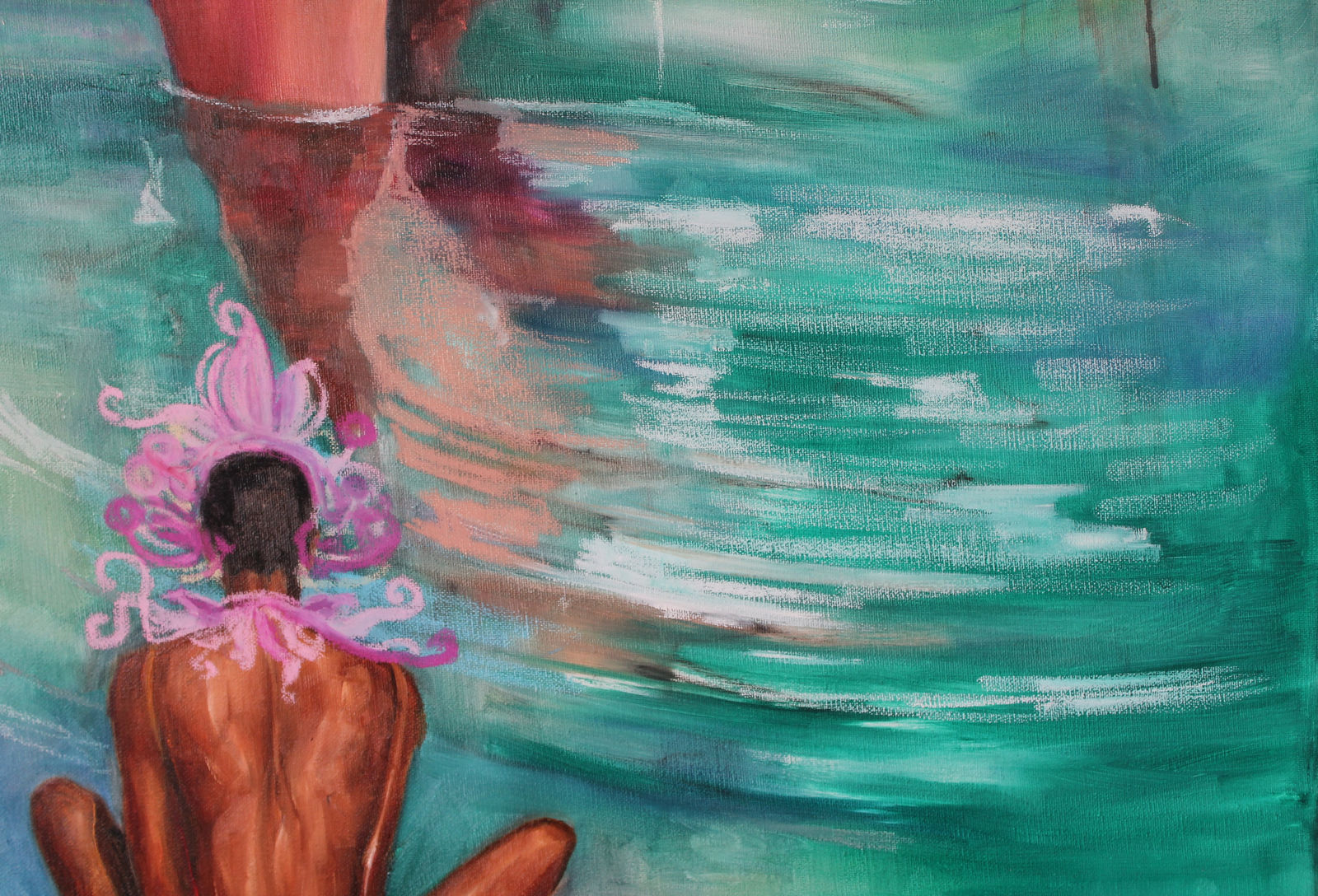 Dimitra Bouritsa, Creatures of the water, 2020