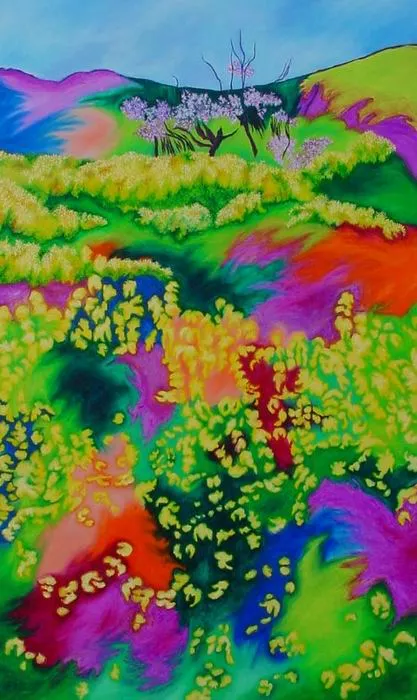 Georgia Michaelides Saad, Lumimous Fields of Silence , 2005