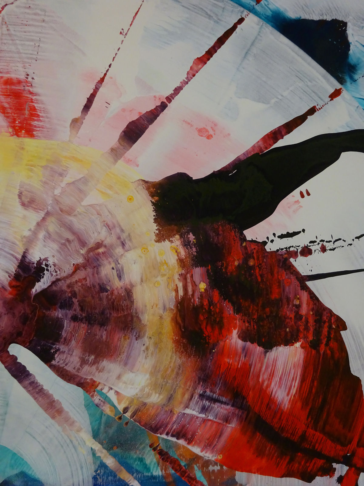 Marina Olympios, Woman as Inclusion in an Ammonite, 2021