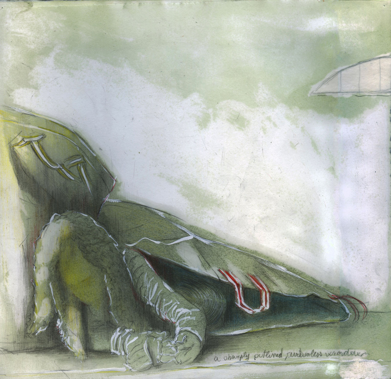 Beatrice Scaccia, A Sharply Outlined, Courtanless Window, 2018