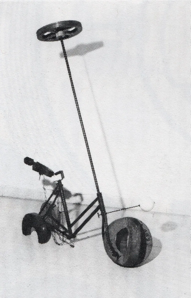 Edgardo Antonio VIGO, Bi-tri-cicleta Ingenua [Ingenuous Bi-tri-cycle], 1960