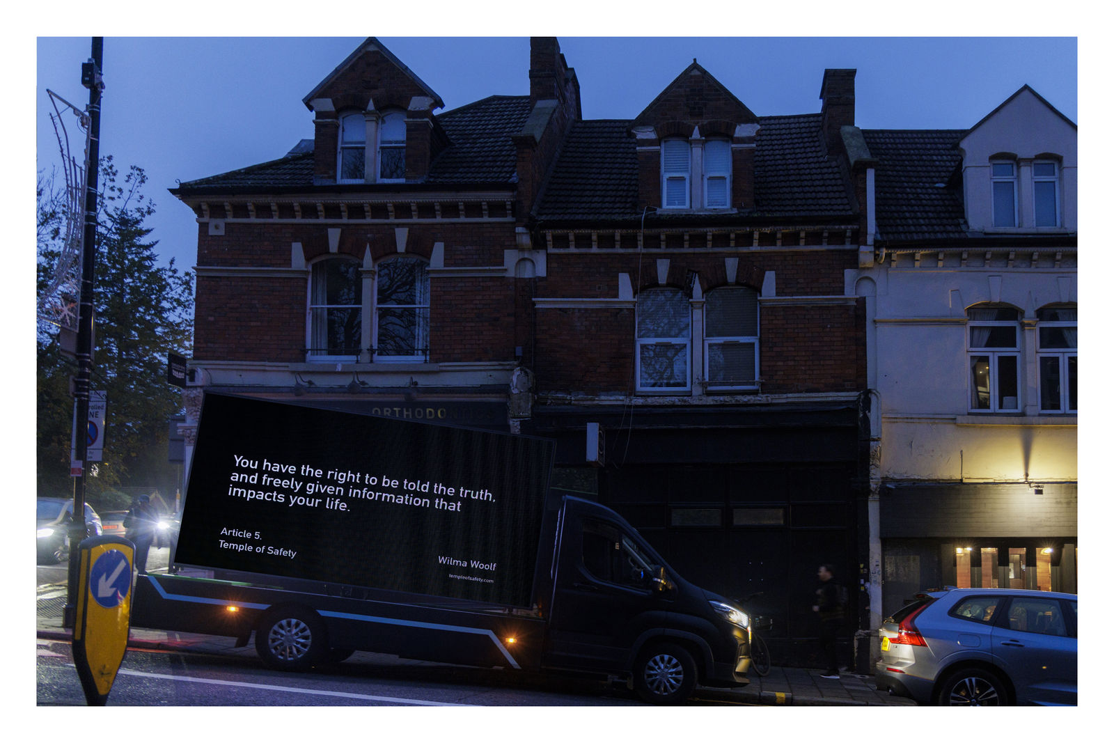 Wilma WOOLF, Temple of Safety, Billboard Series, Article 5, 2025