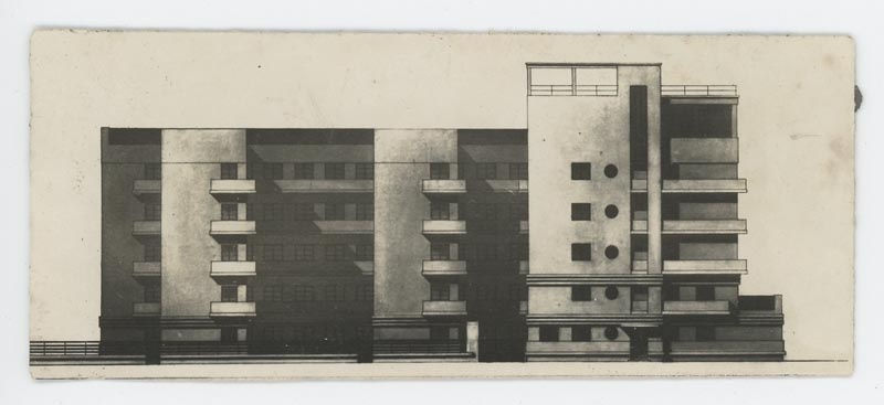 VKhUTEMAS [Workshop], Architectural Model, V-(B)-28, 1920s