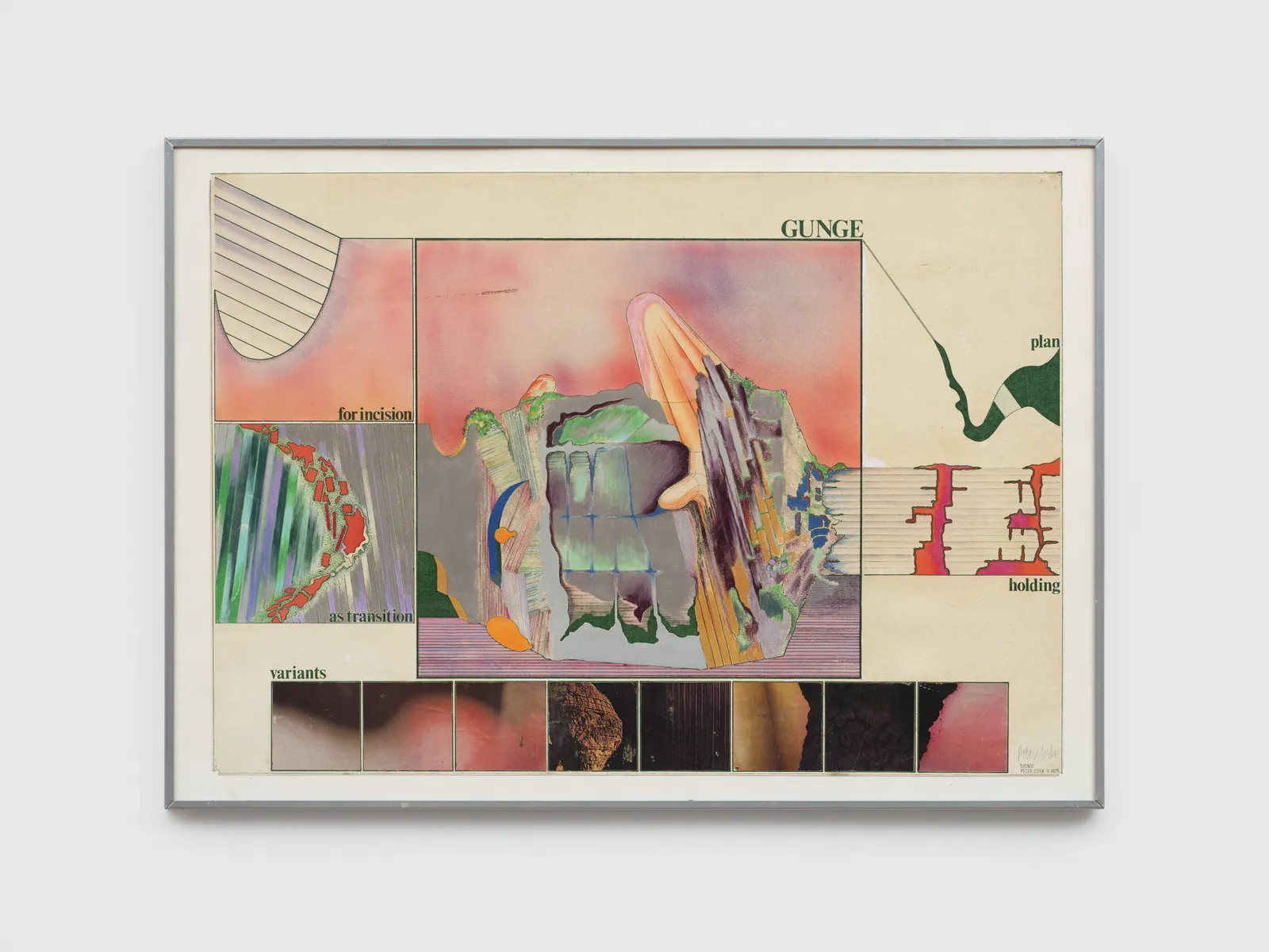 Peter COOK, Gunge, 1975