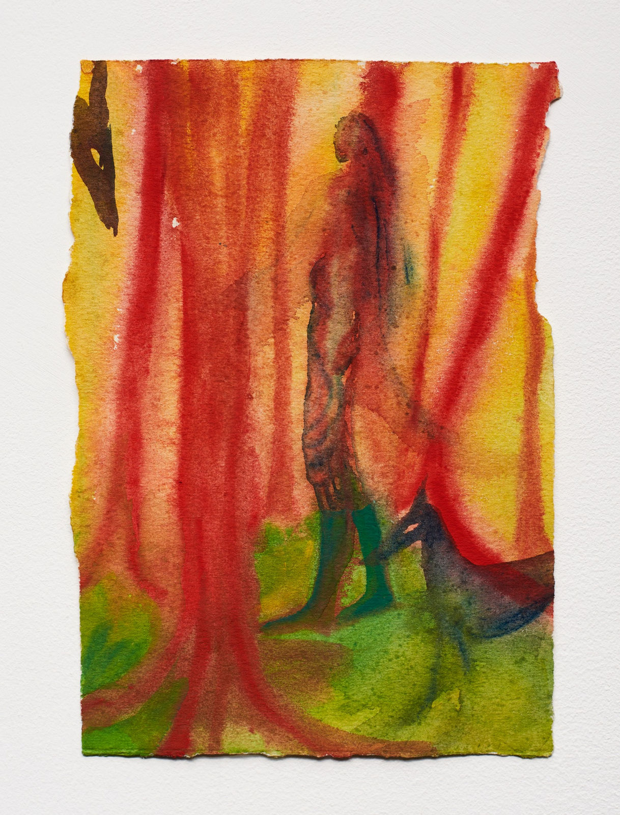 Jennifer BINNIE, Girl in The Woods with Animals, 2022