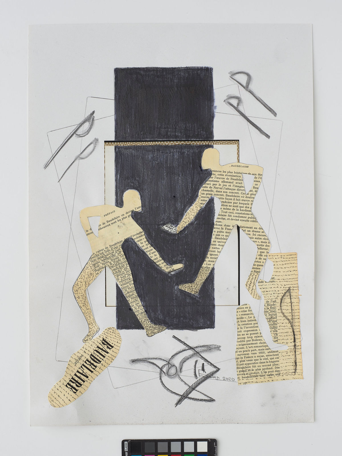 Everlyn NICODEMUS, Untitled No 5 (Baudelaire and Rimbaud), 2020