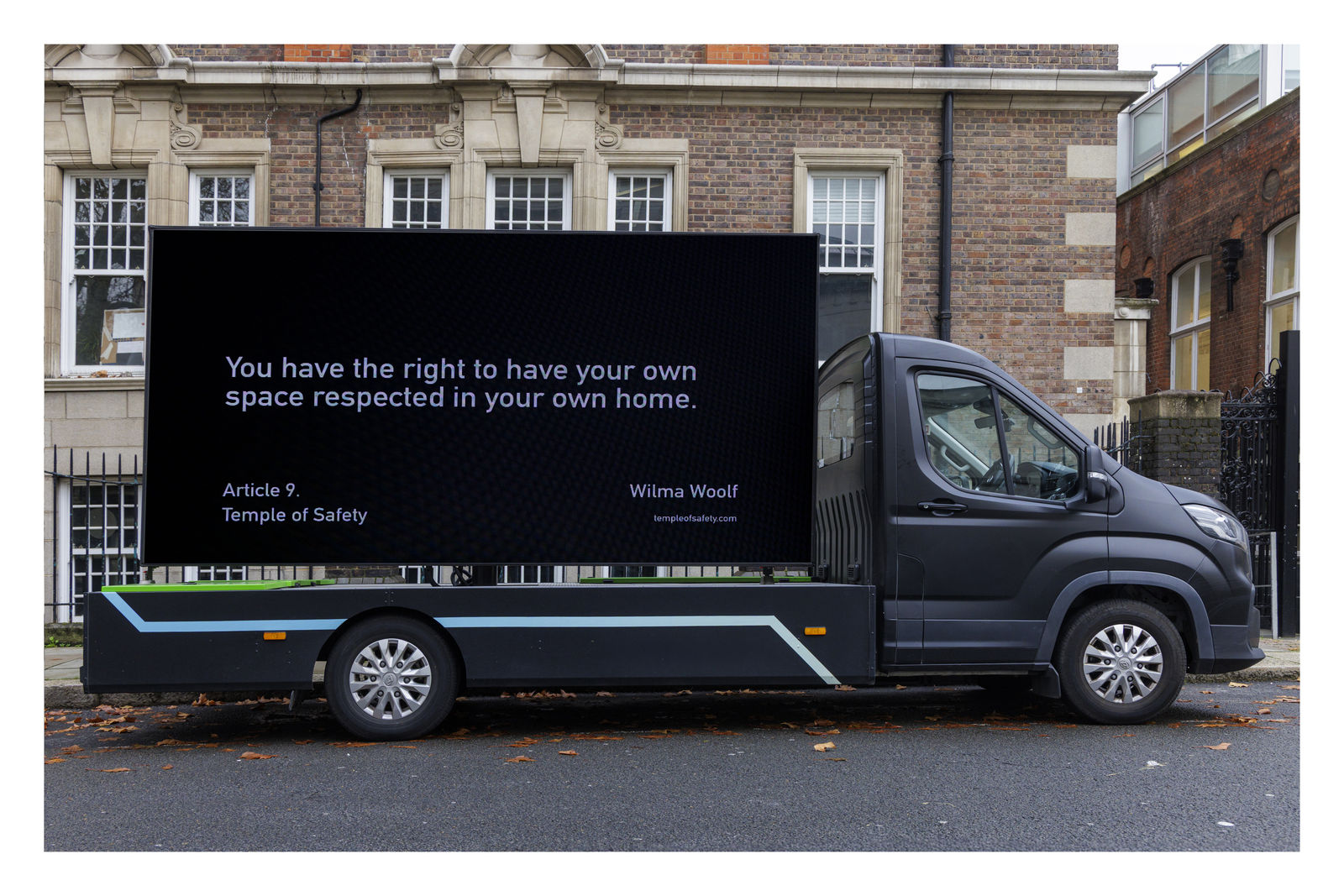 Wilma WOOLF, Temple of Safety, Billboard Series, Article 9, 2025