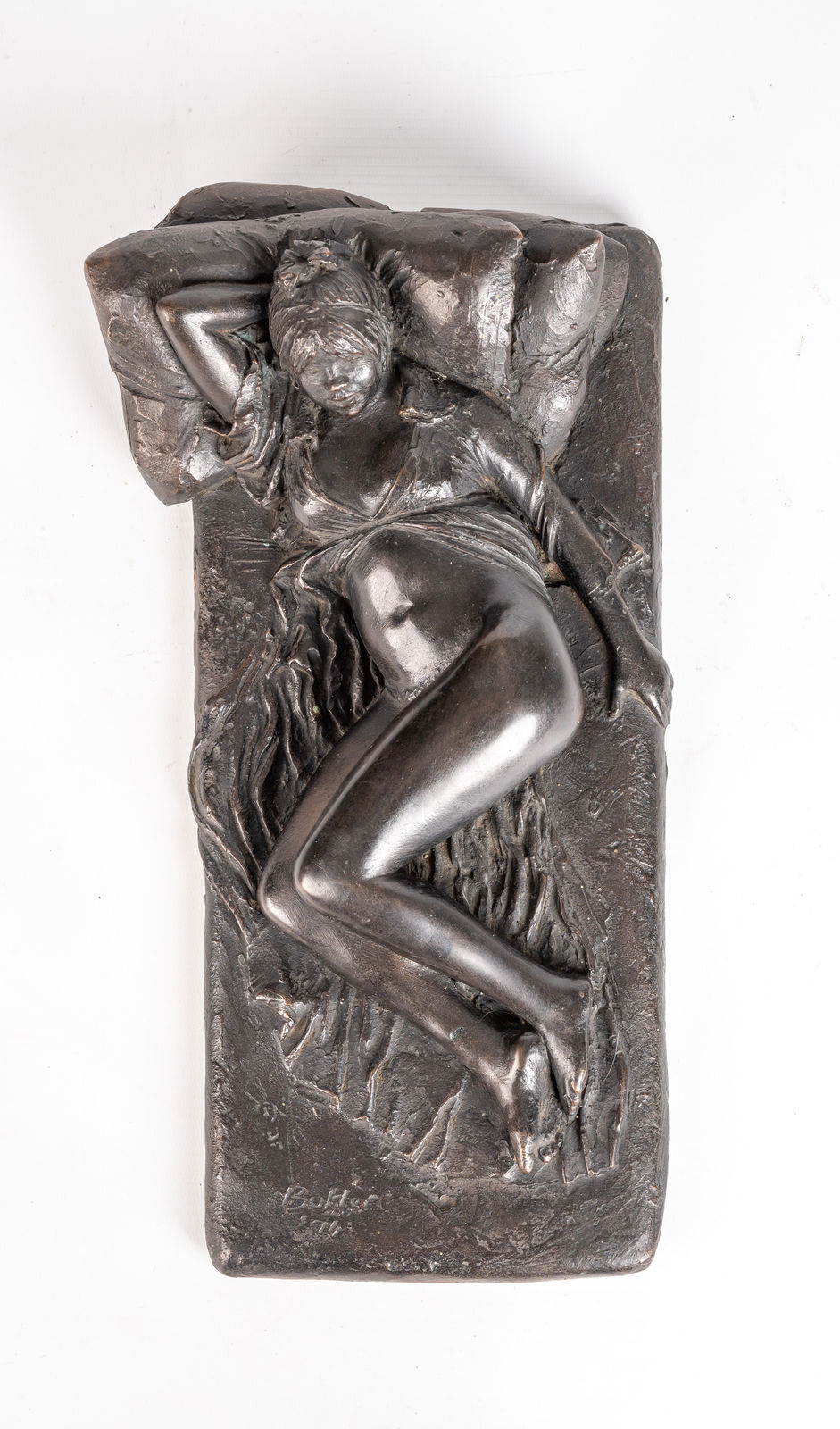 James Butler MBE RA RWA FRBS (1931-2022), Girl on Bed