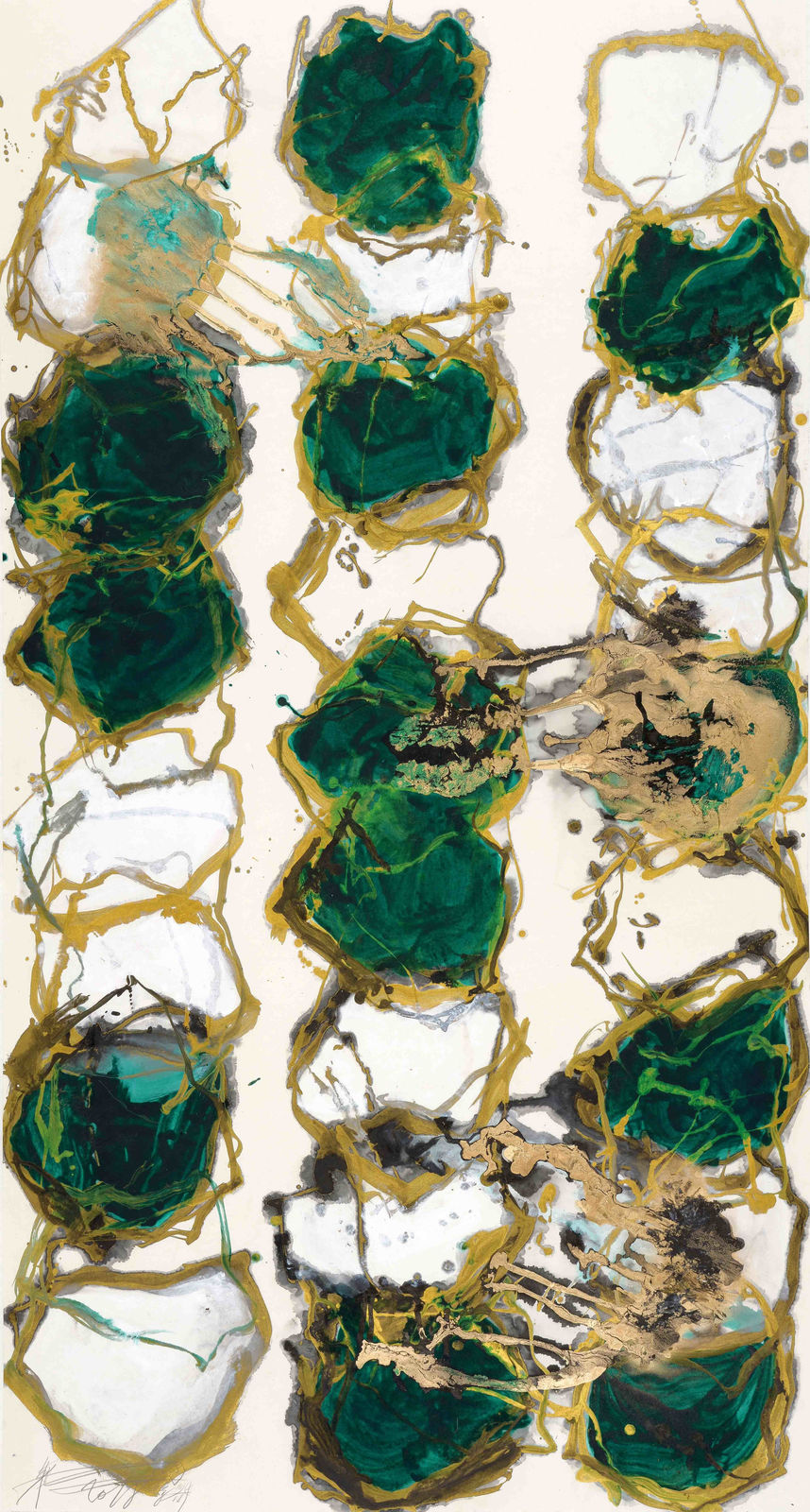 Wei Ligang 魏立刚, Peacock: Full Spring 孔雀–濃春, 2018