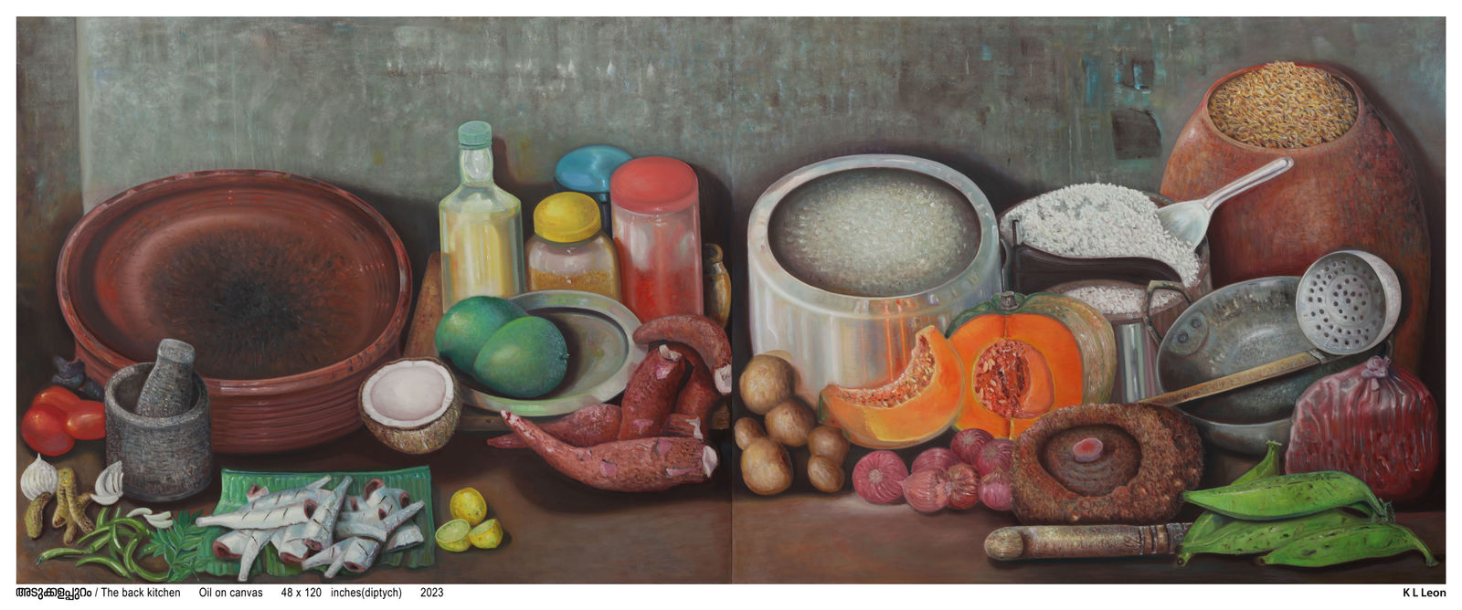 KL Leon, The Back Kitchen, 2023