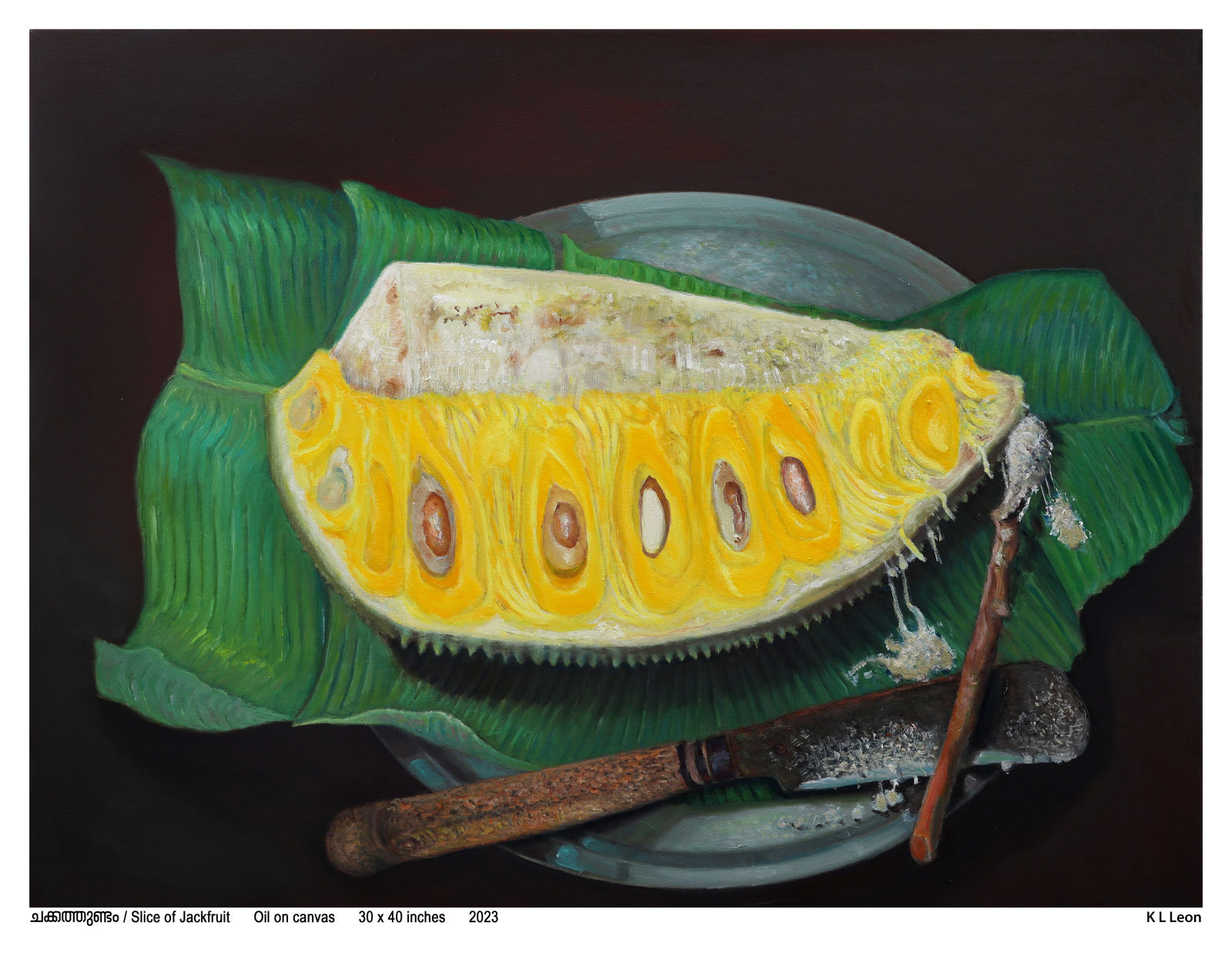 KL Leon, Slice of Jackfruit, 2023