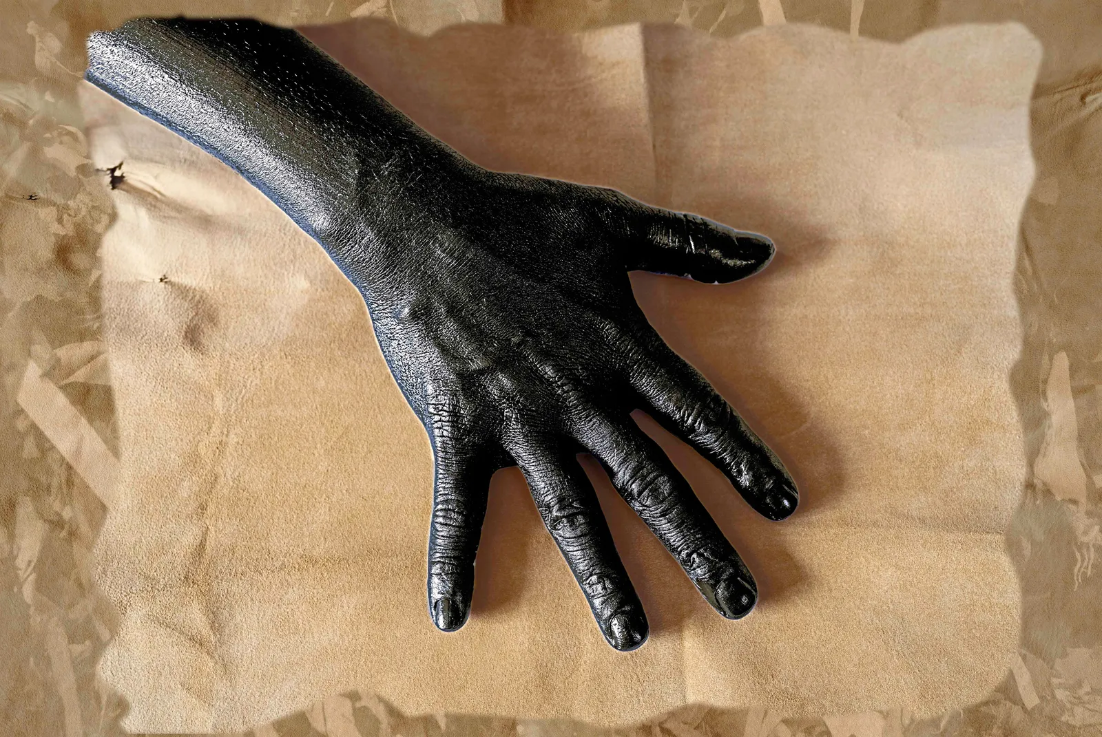 Ravi Agarwal, I am leather I, I am cotton, 2023