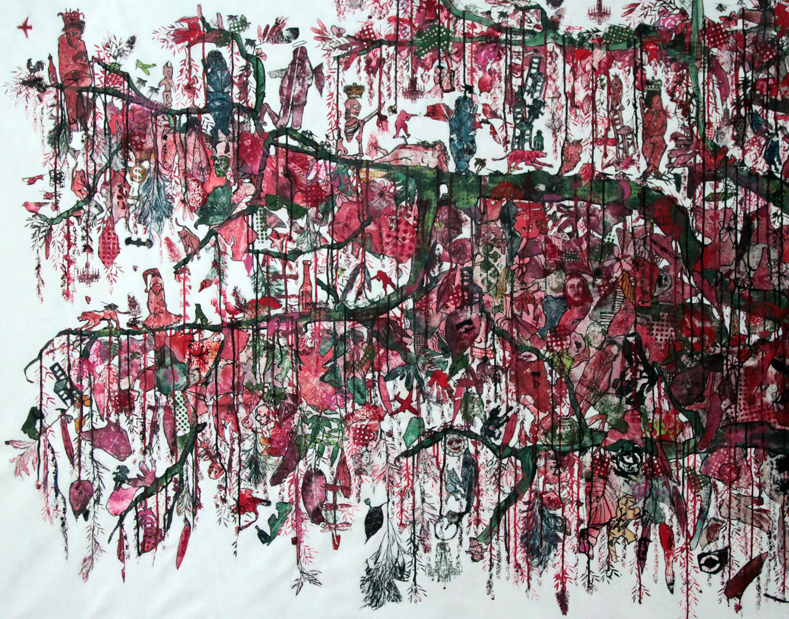 Zena Assi, Weeping Willow in March, 2020