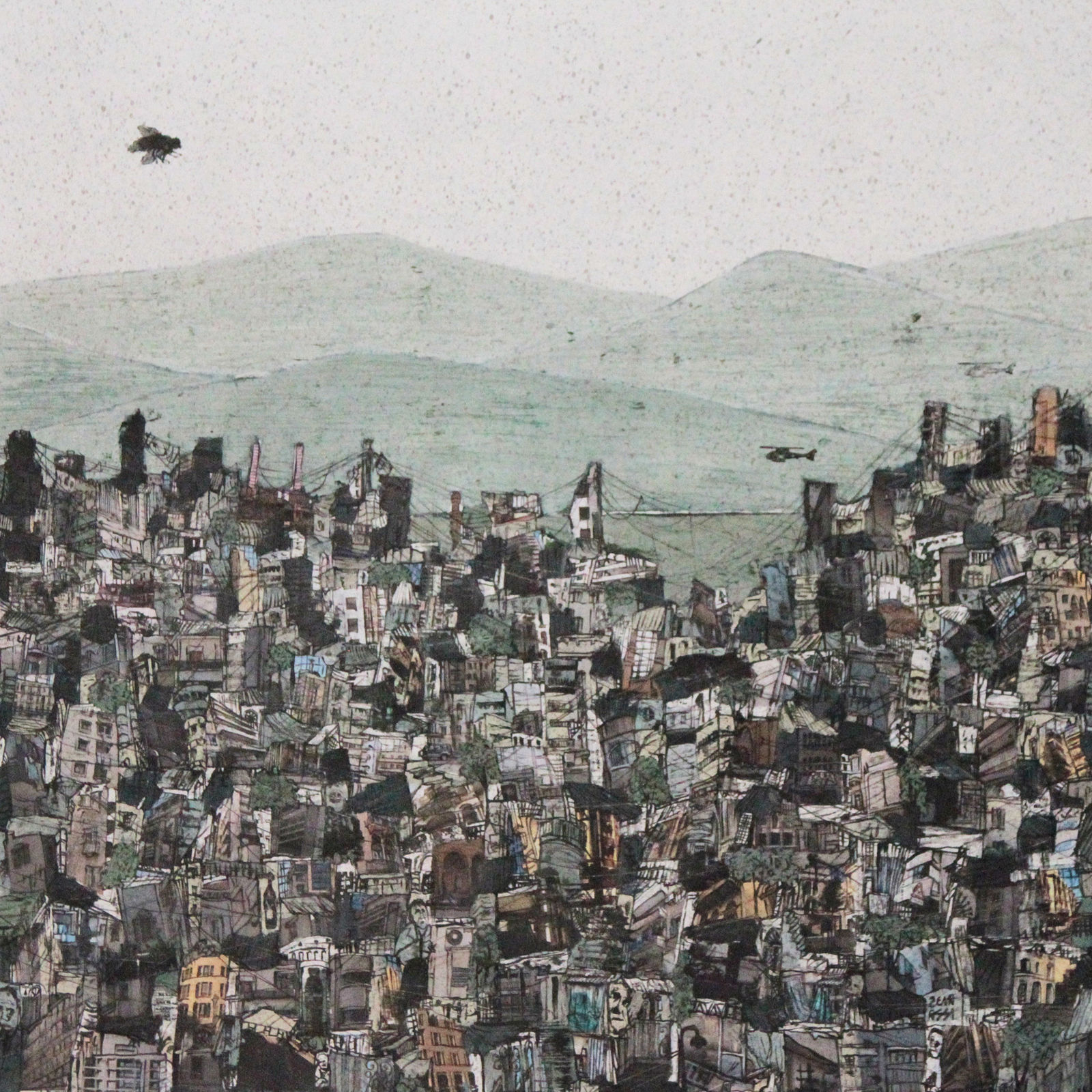 Zena Assi, Buzzing In My Ears #1, 2022