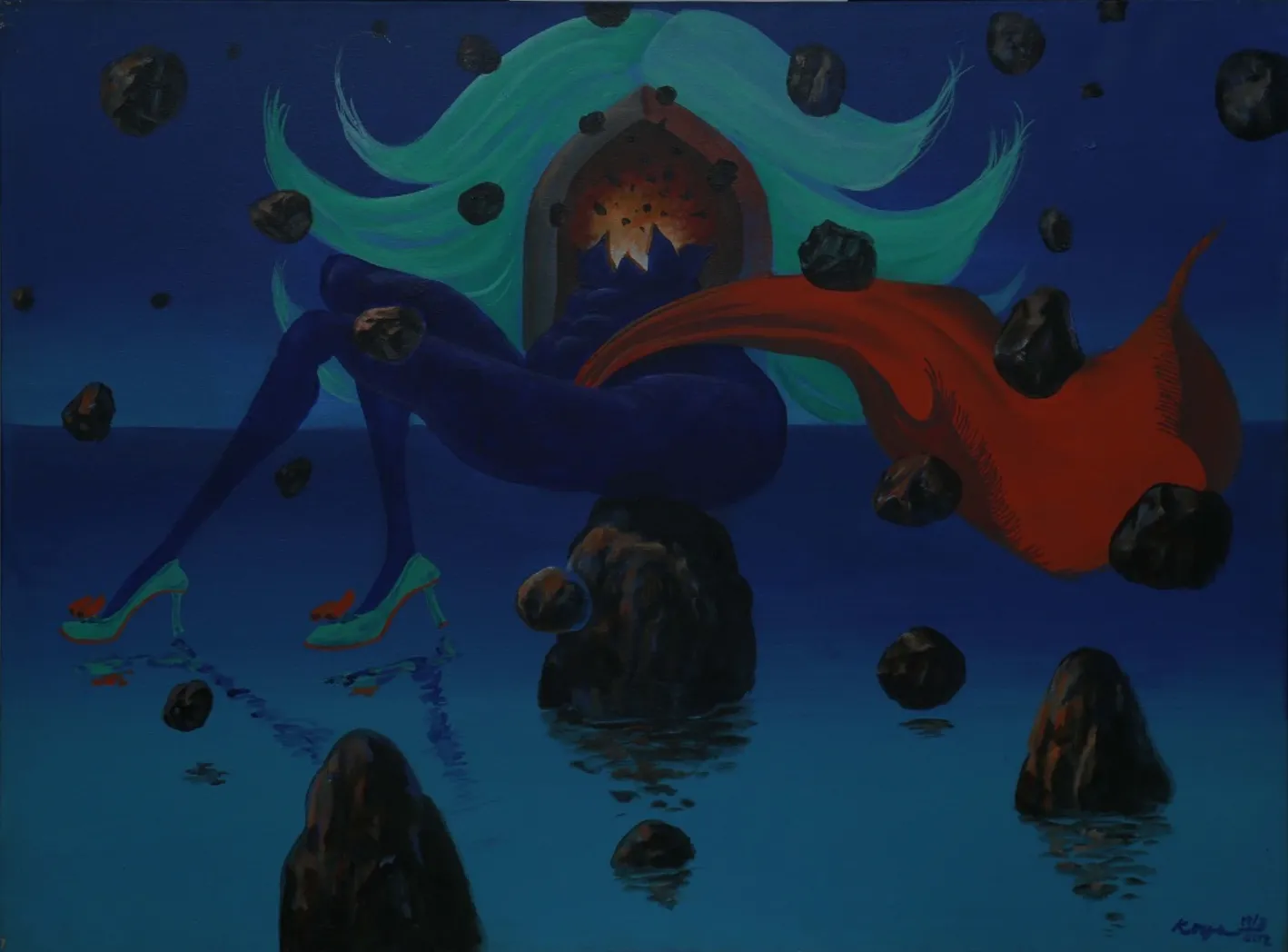 N K P Muthukoya, Untitled