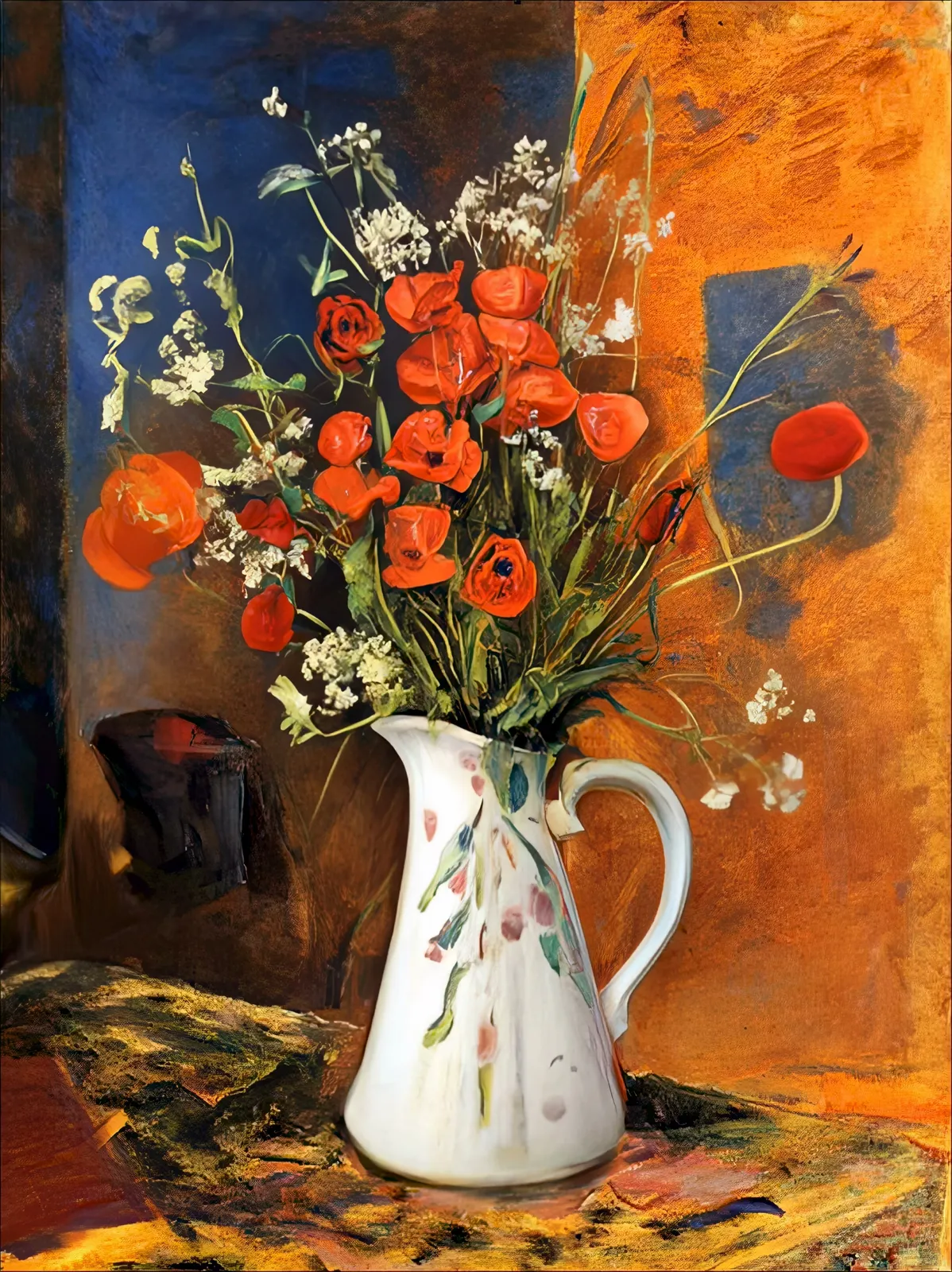 Rob and Nick Carter, Transforming Vase of Flowers, 2025