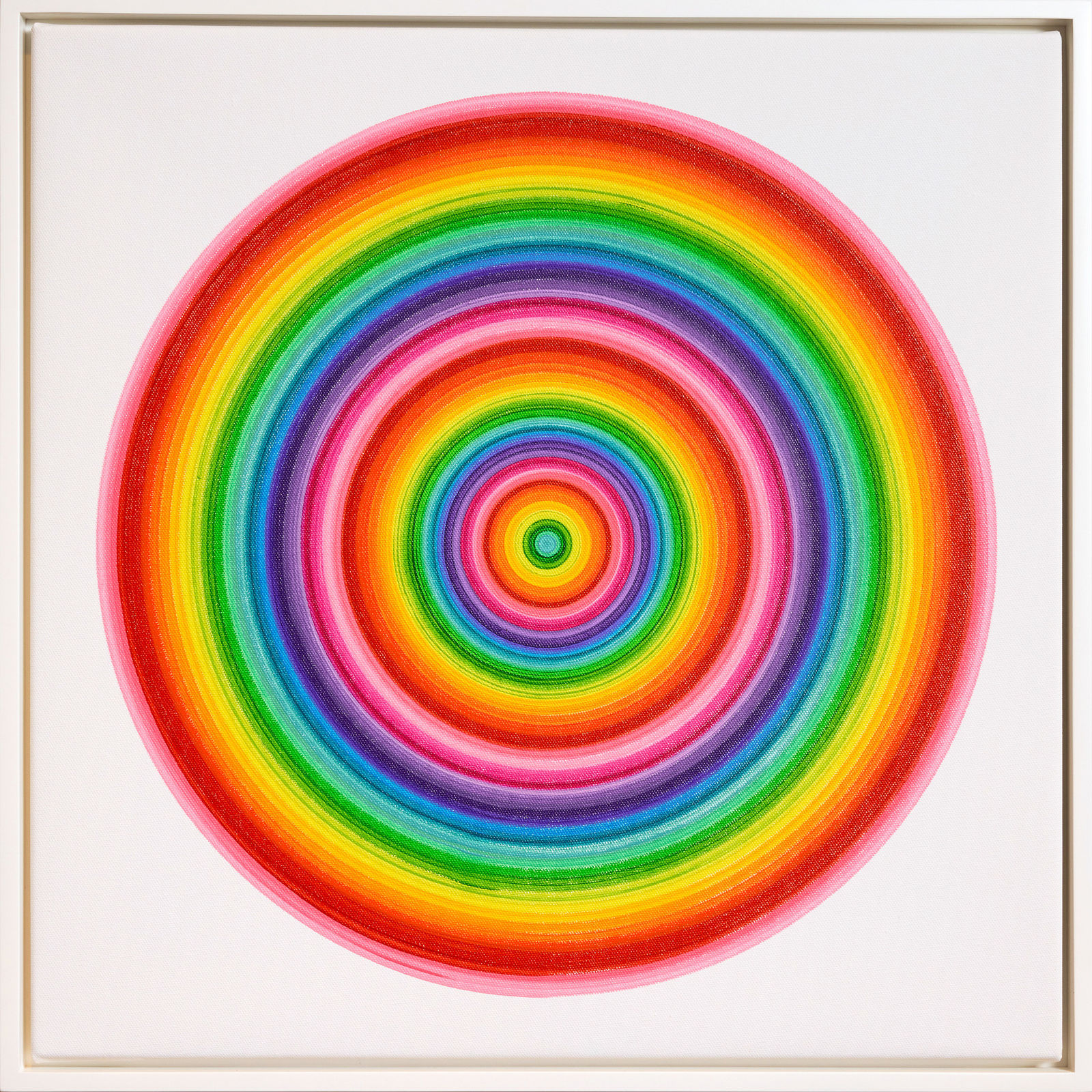 Rob and Nick Carter, Small Spectrum Circle, Acrylic I, 2025