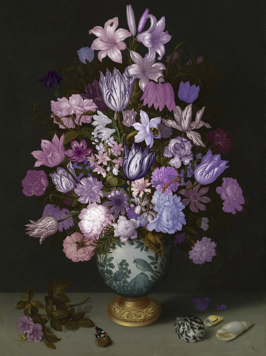 Rob and Nick Carter, Flowers in a Wan-Li Vase, 2013