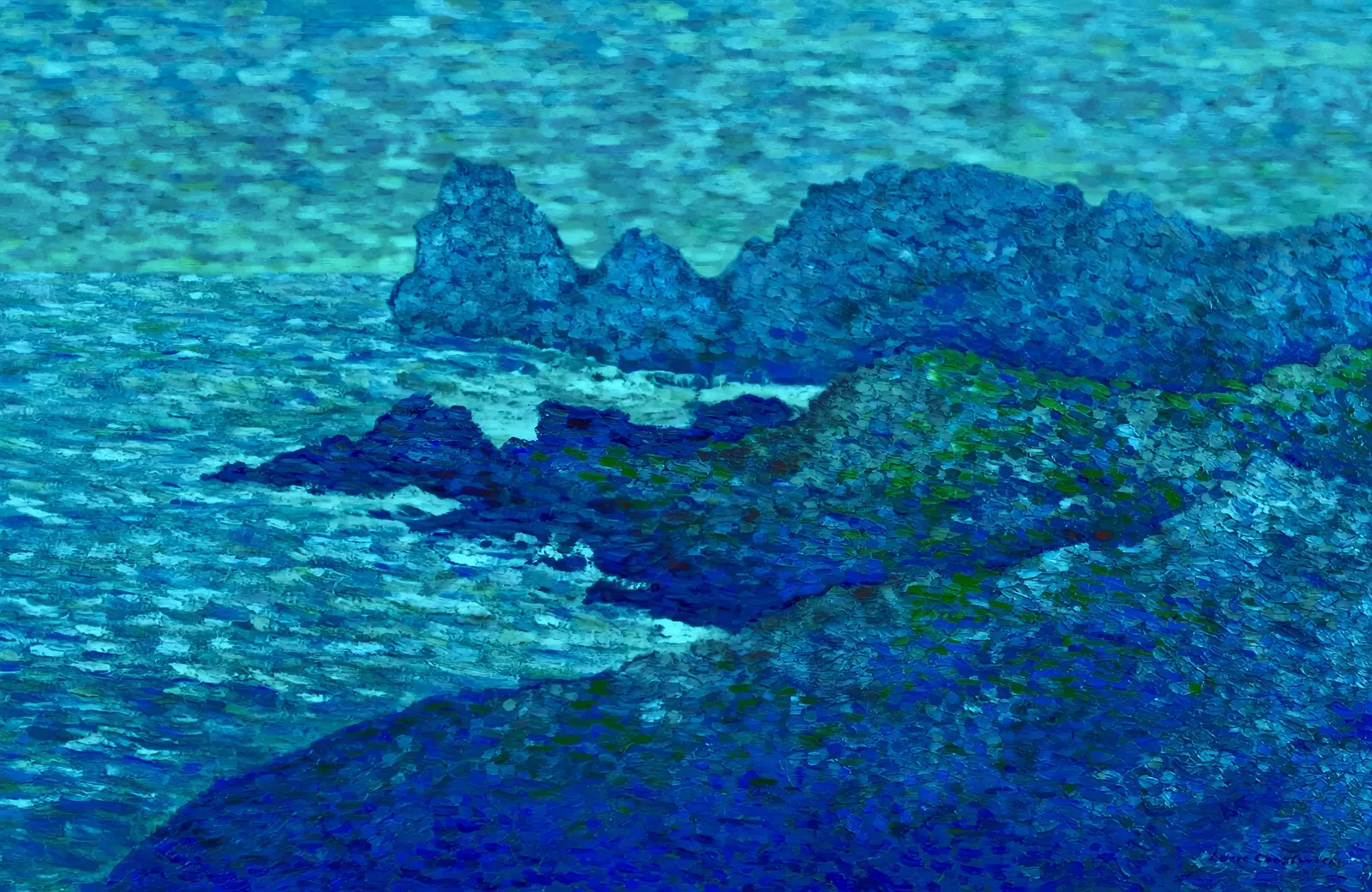 Rob and Nick Carter, Transforming Seascape, 2025