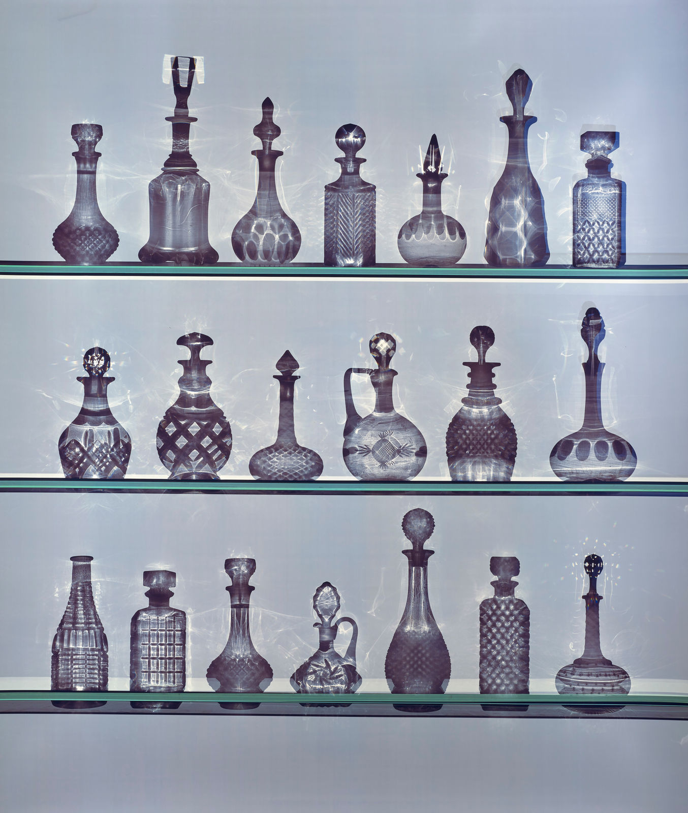 Rob and Nick Carter, Decanters Photogram, 2016