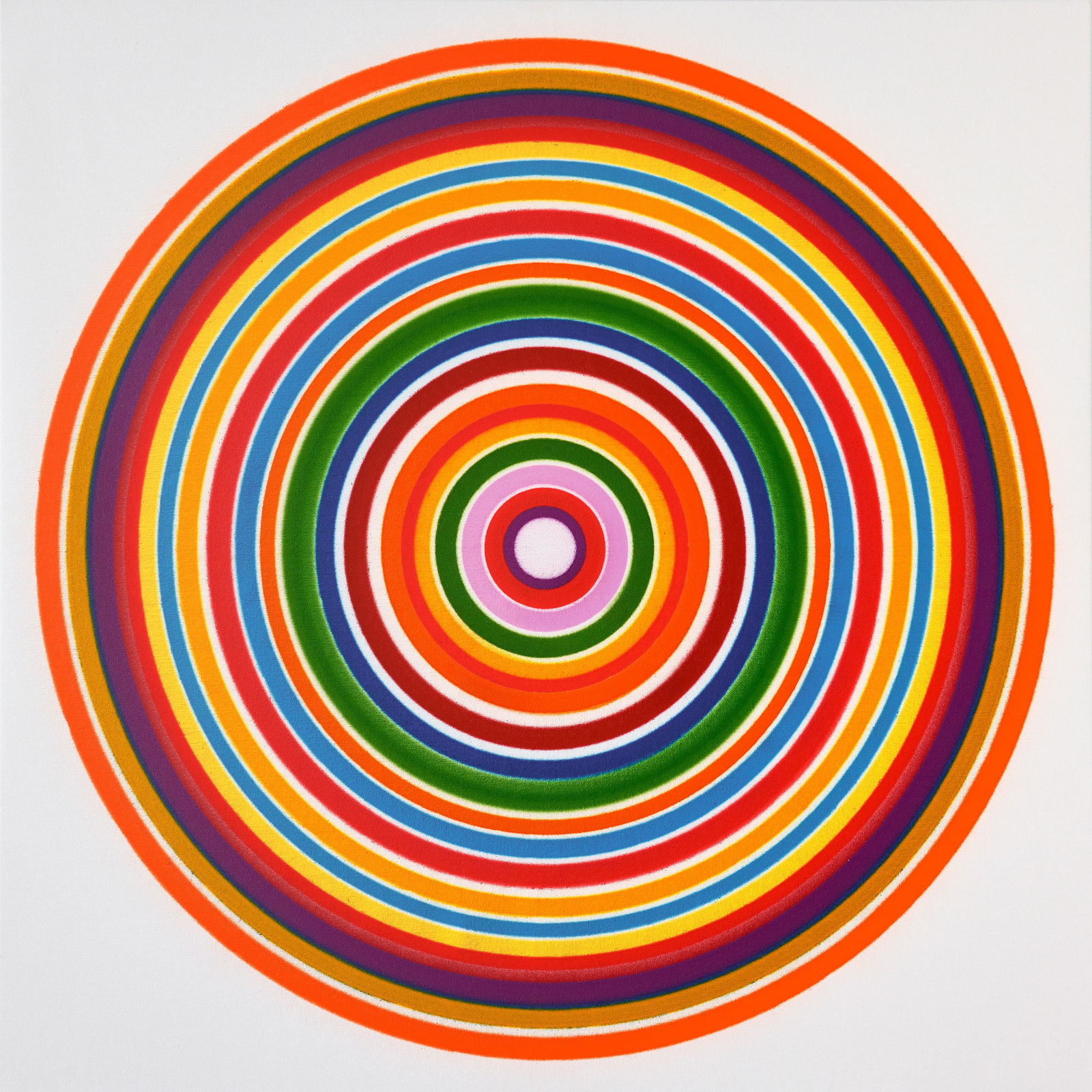 Rob and Nick Carter, Large Spectrum Circle, Spray Paint II, 2025