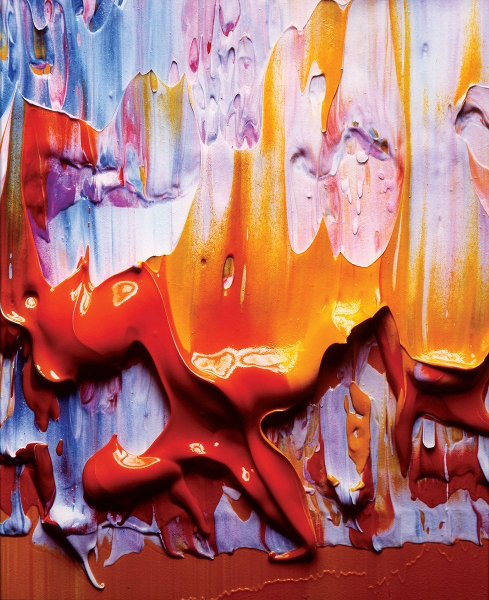 Rob and Nick Carter, Small Painting Photograph, Oil I, 2005