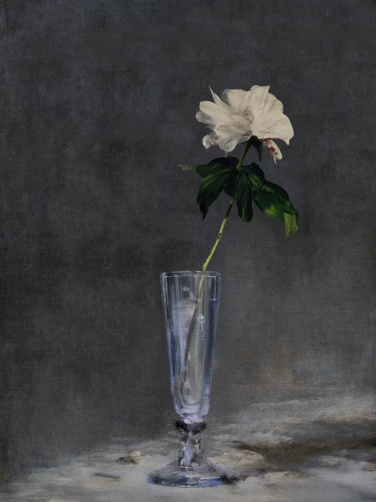 Rob and Nick Carter, Transforming Flower in a Champagne Glass, 2025