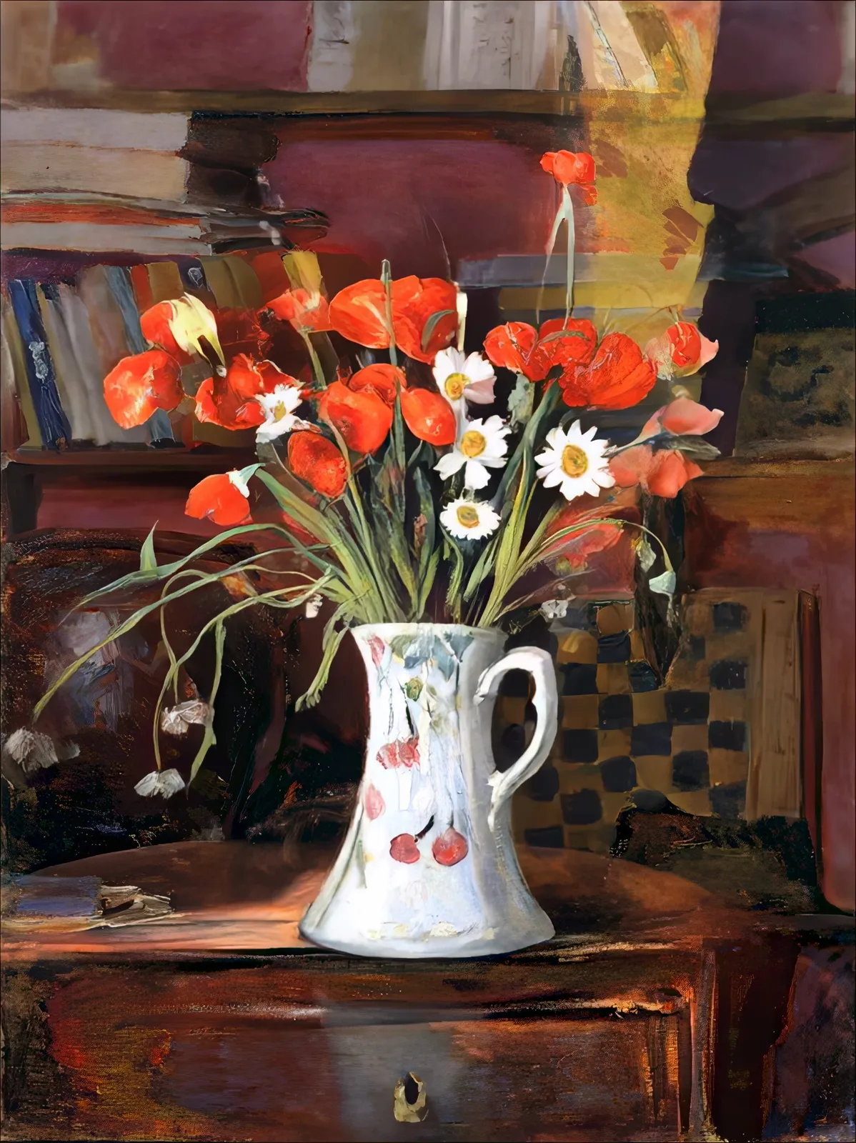 Rob and Nick Carter, Transforming Vase of Flowers, 2025