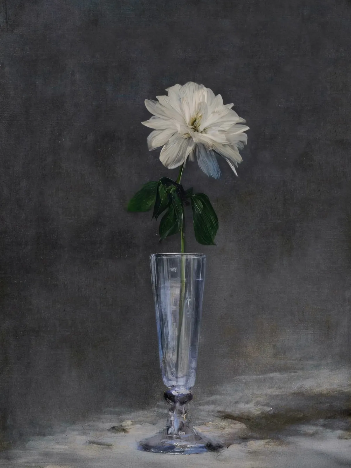 Rob and Nick Carter, Transforming Flower in a Champagne Glass, 2025