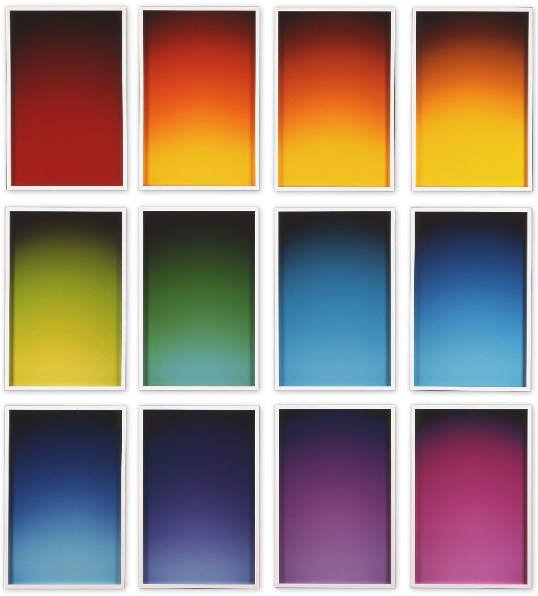 Rob and Nick Carter, 12 Luminograms, 2007