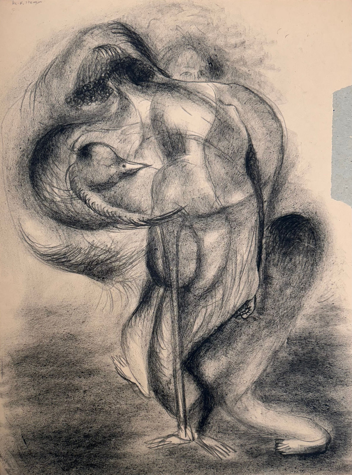 Maybelle Stamper, Untitled (Bird) , Circa 1930s