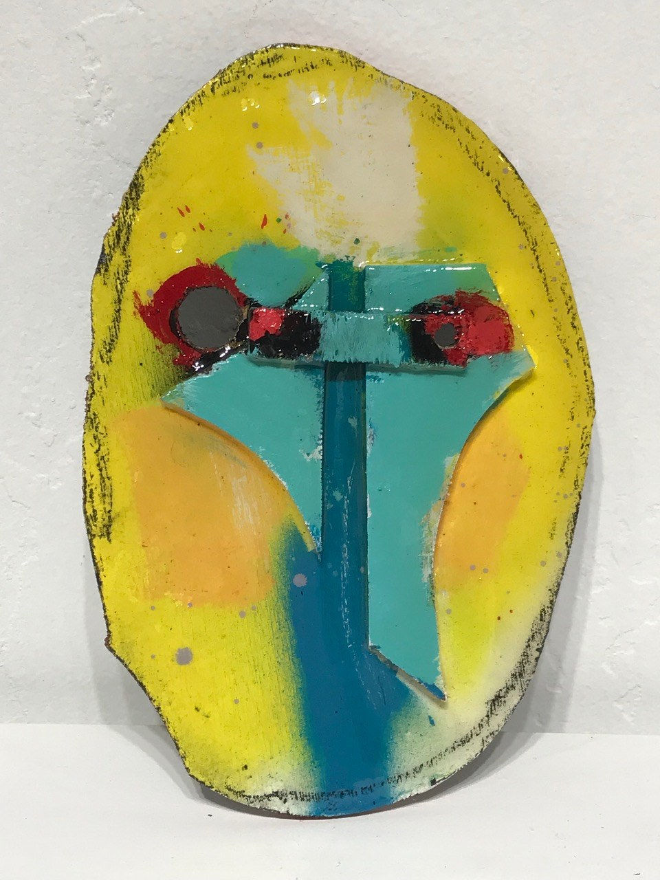 Anthony Lister, Mask #4, 2012-2014