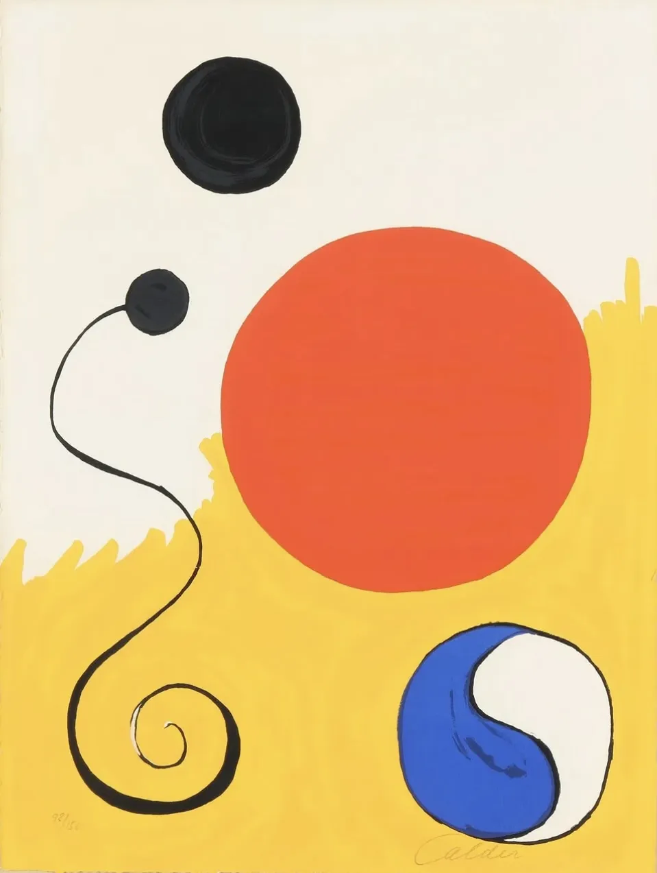 Alexander Calder, Young Artists, 1971