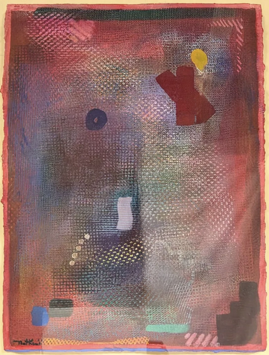 Robert Natkin, Untitled (from the Bern Series), Circa 1982