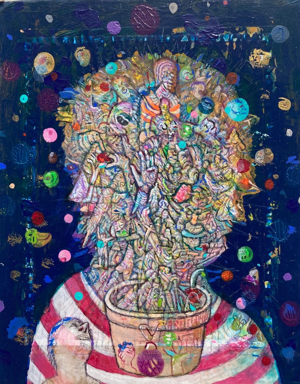 Andrew Abbott, Small Portrait, 2023