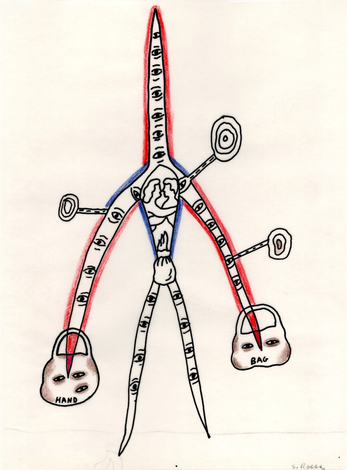 Suellen Rocca, Bag Lady, Circa 1982