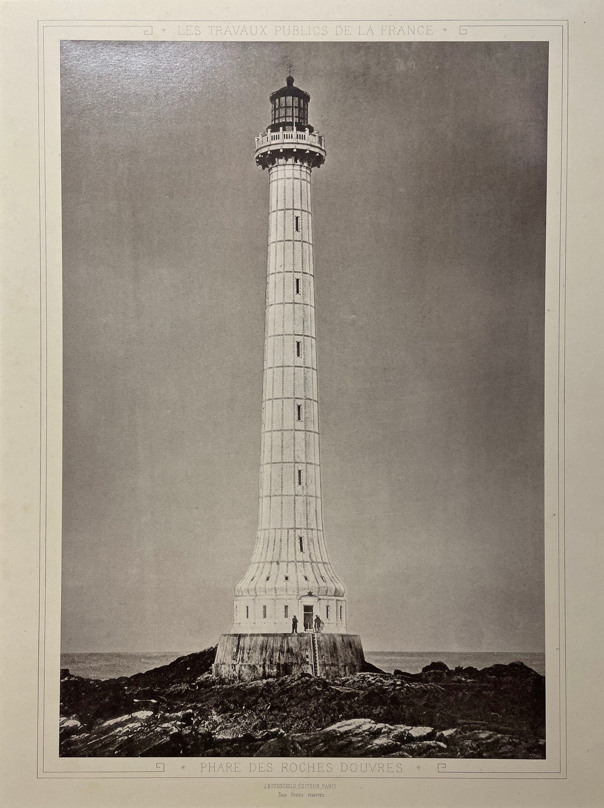 Les Travaux Publics de la France, Phare des Roches Douvres